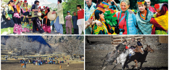 Local-and-Foreign-Tourists-Enjoy-Festival-Activities-in-Valley-Of-Kalash