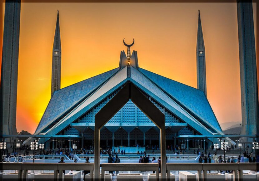 The Faisal Mosque ranks among the top 20 most beautiful Buildings in the world